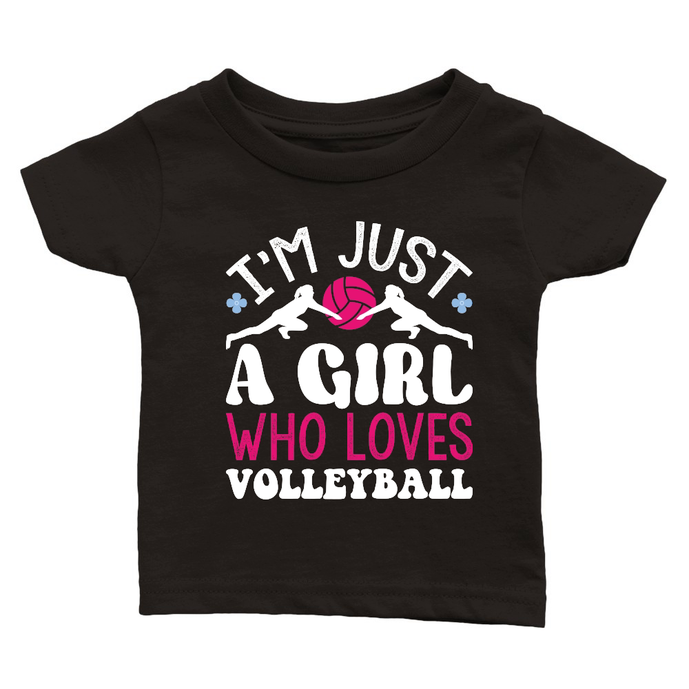 I'm Just A Girl Who Loves Volleyball 01