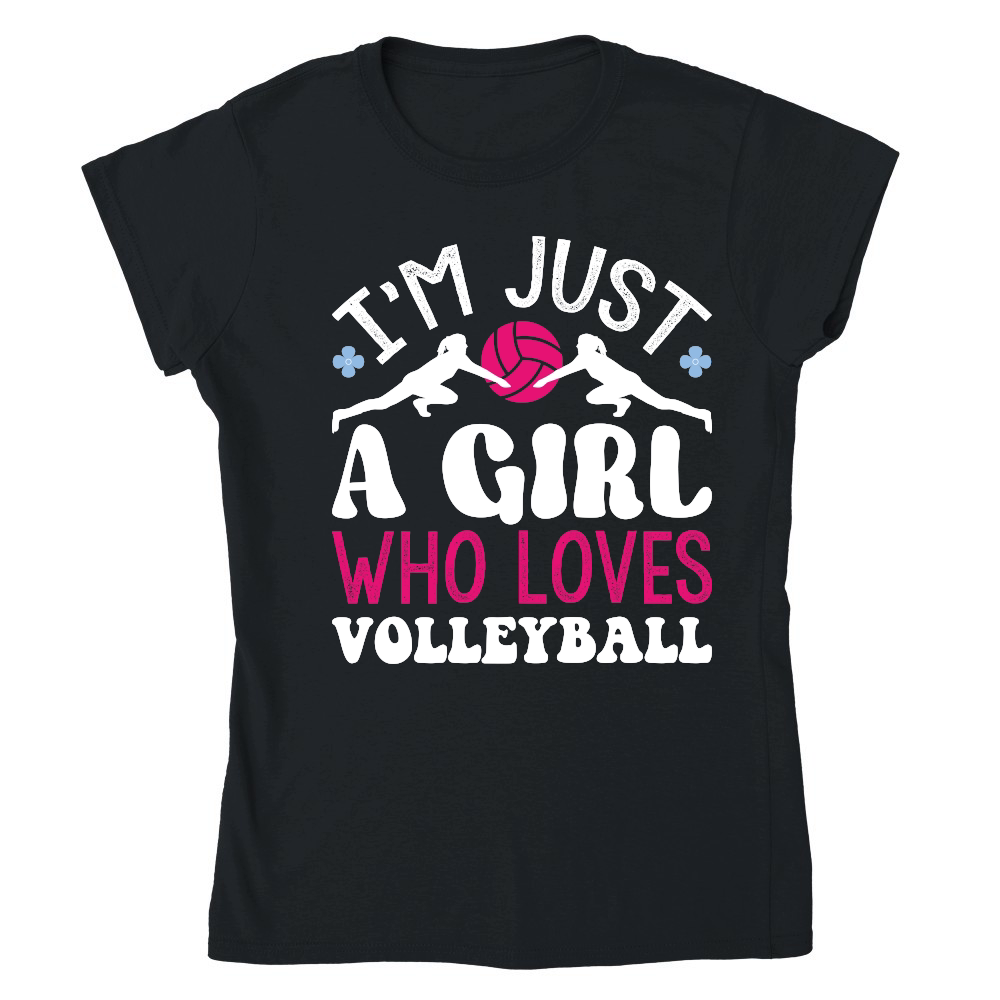 I'm Just A Girl Who Loves Volleyball 01