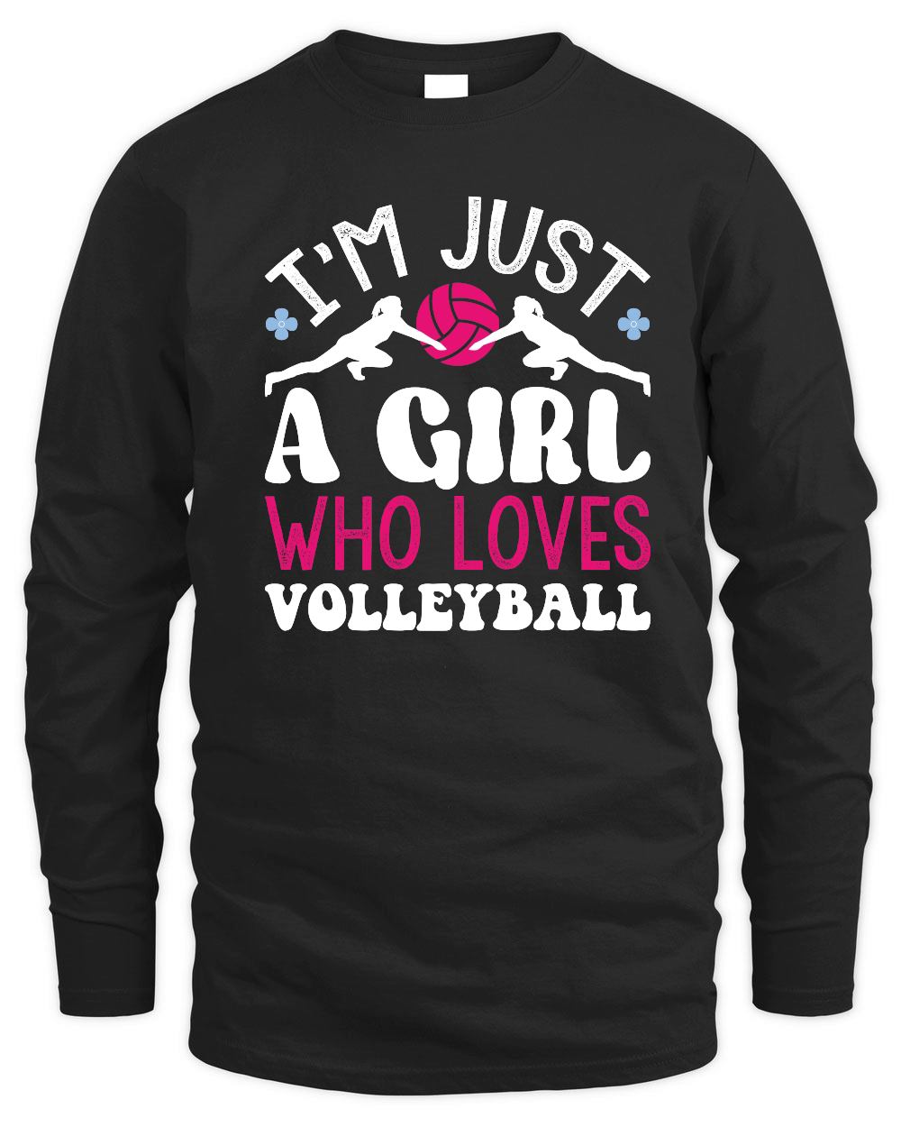 I'm Just A Girl Who Loves Volleyball 01