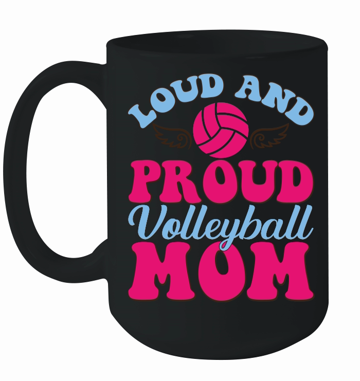 mothers day   Loud and Proud Volleyball Mom 01