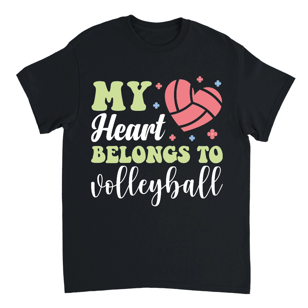 My heart belongs to volleyball 01