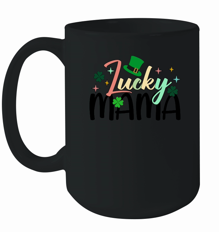 Retro Lucky Mama St.Patrick Design