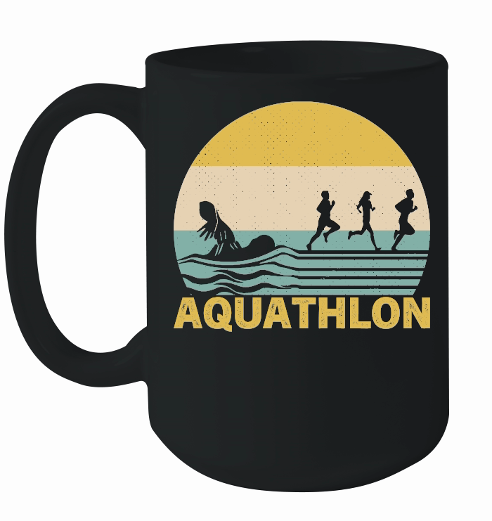 Sunset Aquathlon Vintage Retro