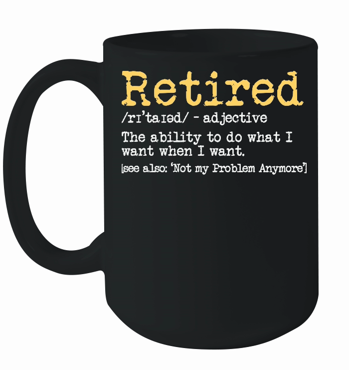 Retired Definition Retirement