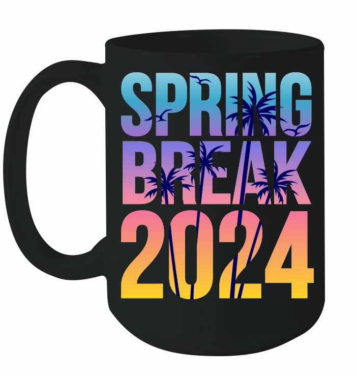 Spring Break 2024 Vacation Sublimation