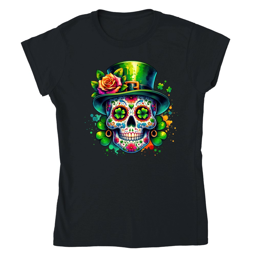 Sugar Skull Saint Patricks Day