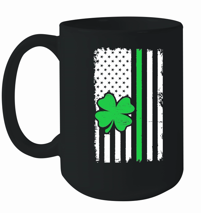 Vintage American Flag St. Patricks Day