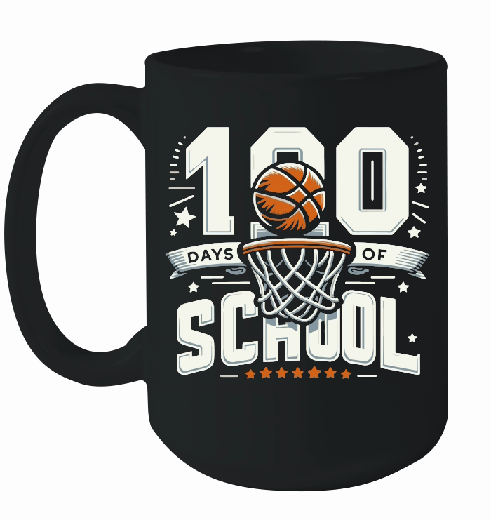 100th Day of School Basketball 100