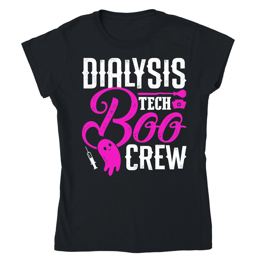 Halloween dialysis tech boo crew