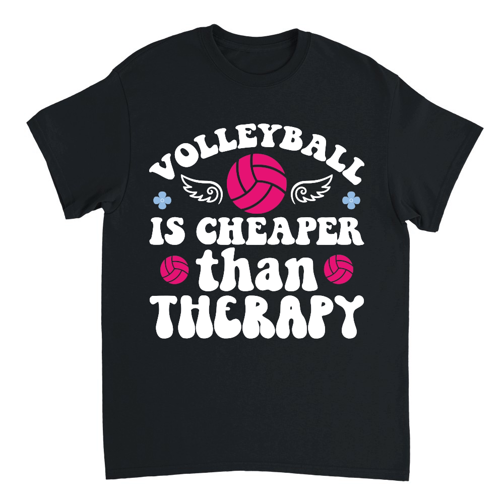 Volleyball is cheaper than therapy 01