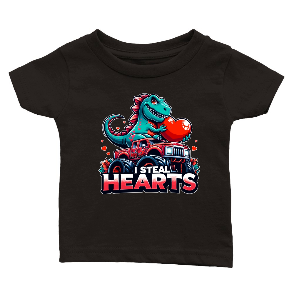 I Steal Hearts Dinosaur Valentine