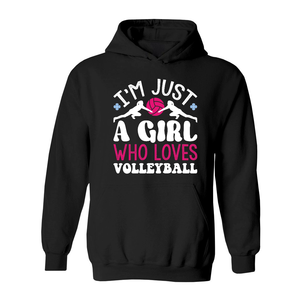 I'm Just A Girl Who Loves Volleyball 01