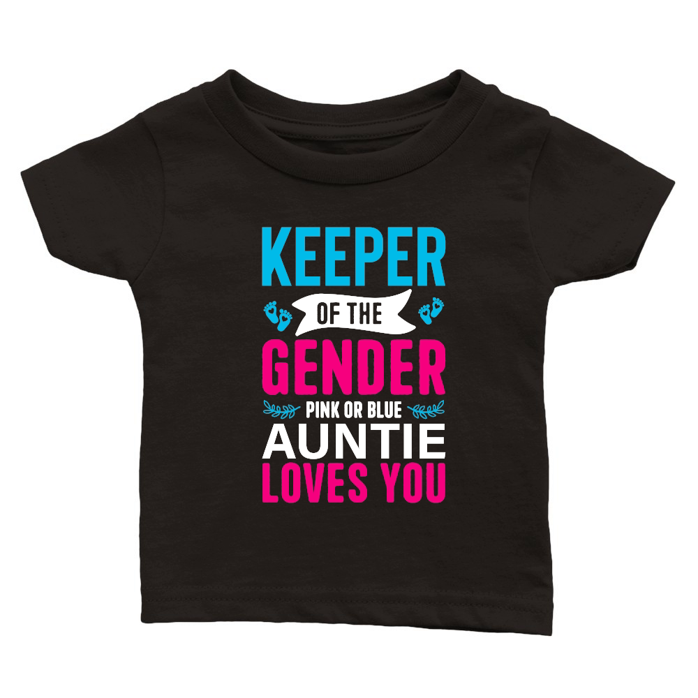 Keeper of the Gender Pink or Blue Auntie loves you