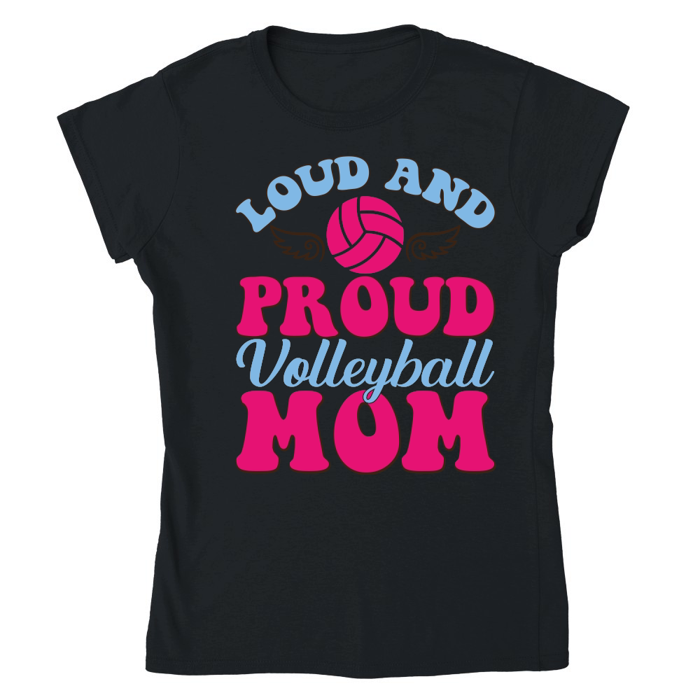 mothers day   Loud and Proud Volleyball Mom 01