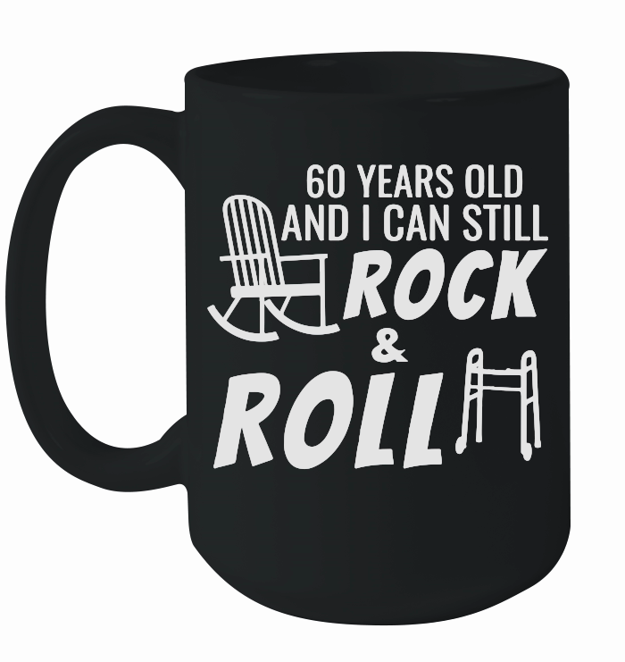 Funny 60th Birthday Gag and Rock