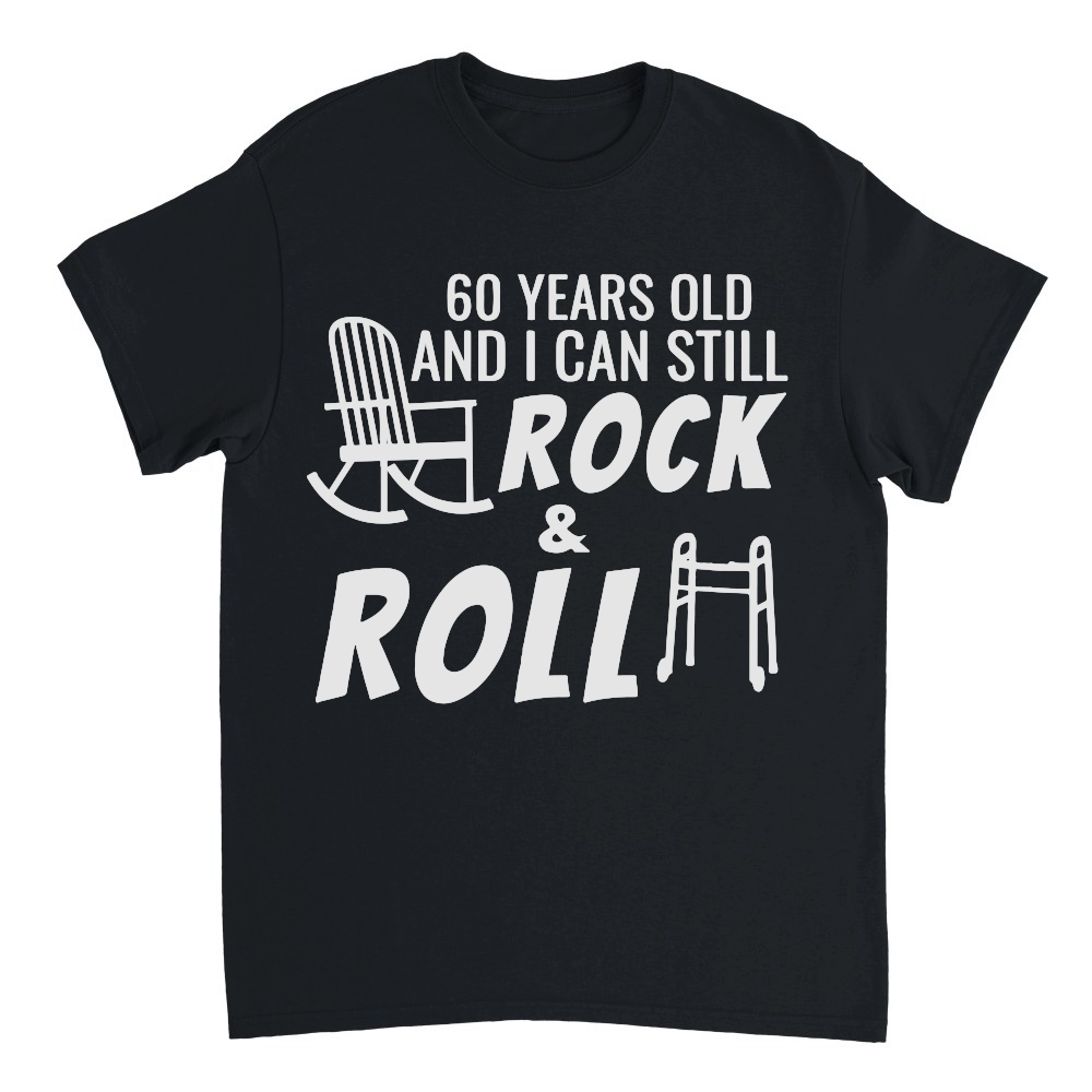 Funny 60th Birthday Gag and Rock