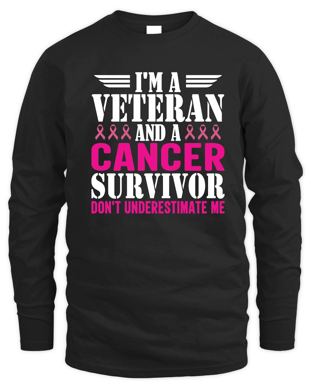 I'm a veteran and a cancer survivor don't underestimate me