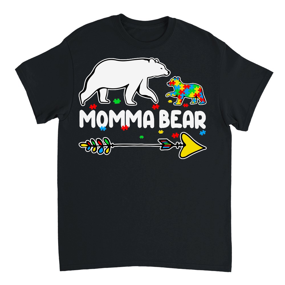 mother day   Momma Bear Autism Awareness Autistic