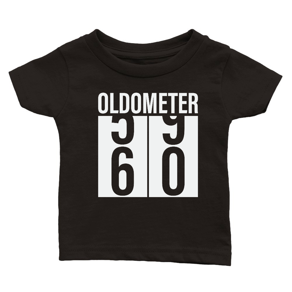 Oldometer Odometer Funny 60th Birthday