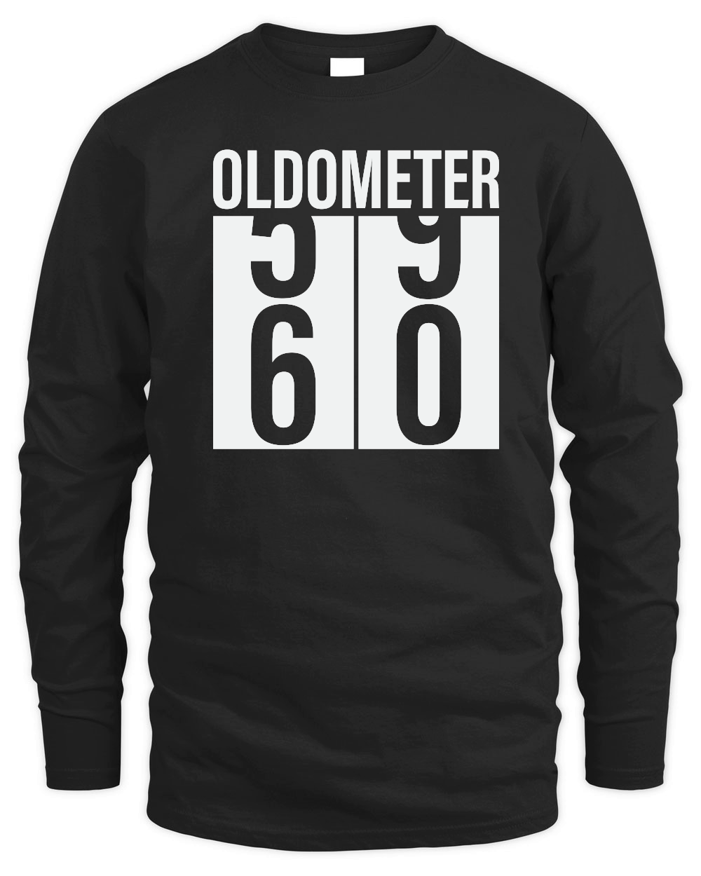 Oldometer Odometer Funny 60th Birthday