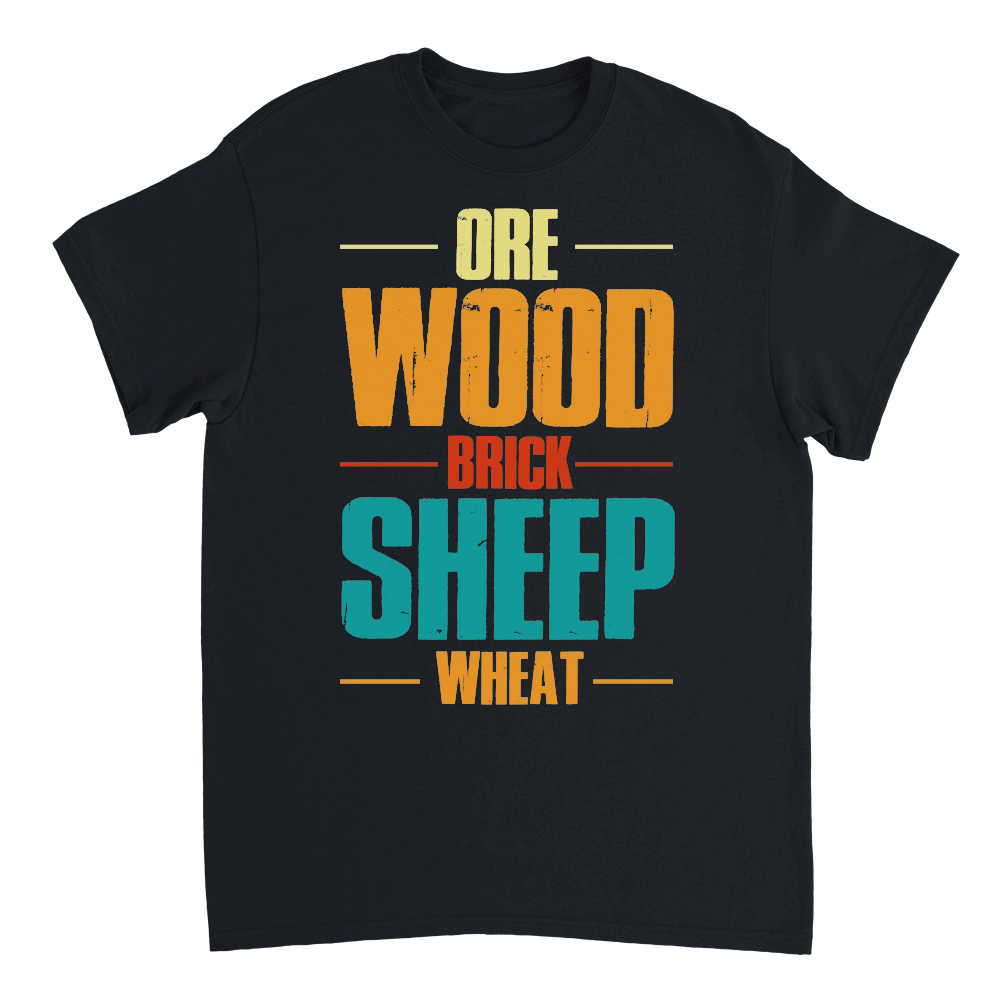 Ore Wood Brick Sheep Wheat