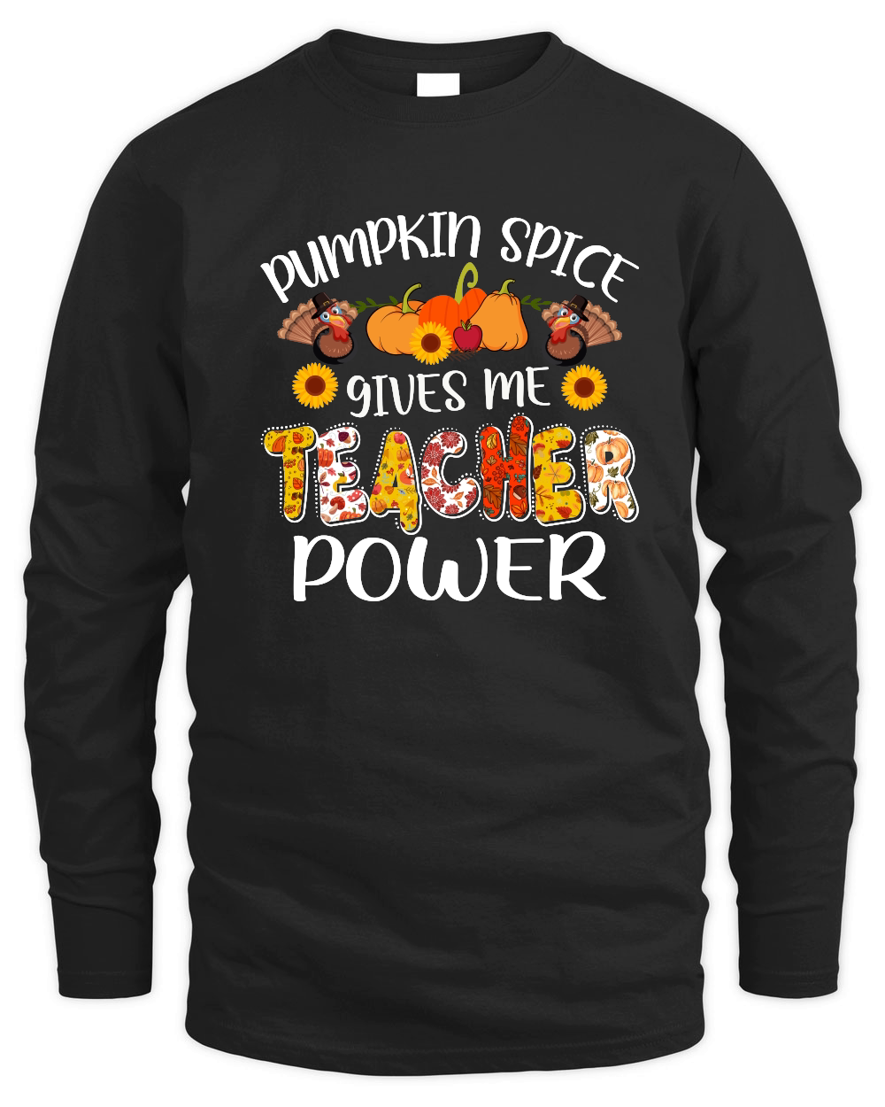 pumpkin spice gives me teacher power