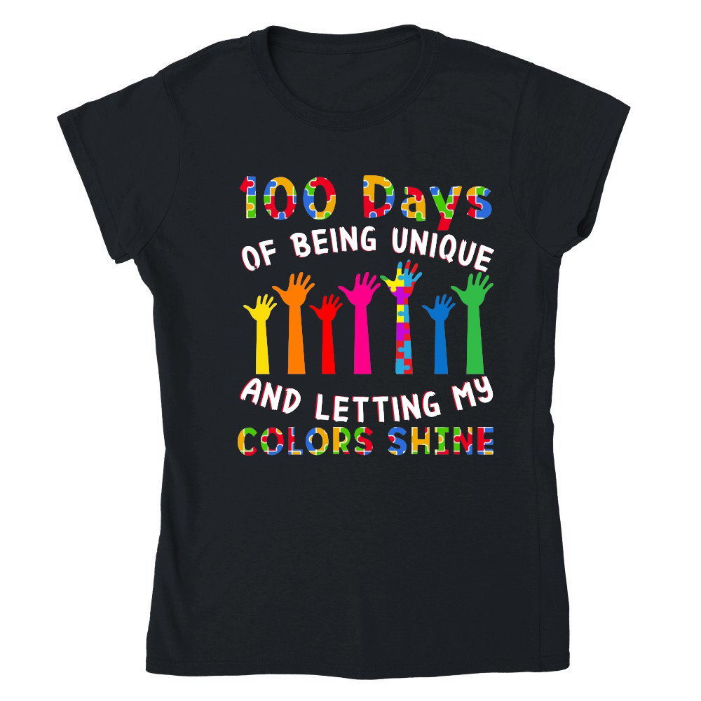 100 days of being unique and letting my colors shine