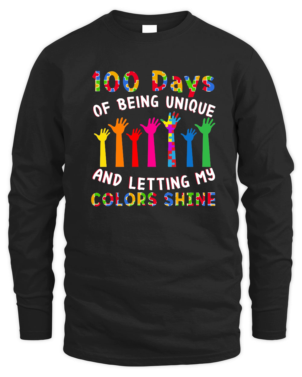 100 days of being unique and letting my colors shine