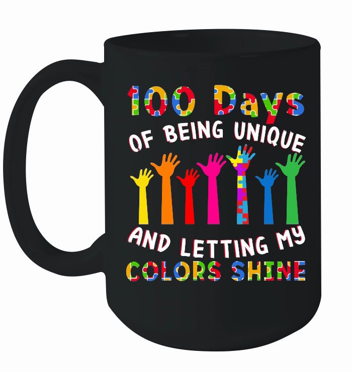 100 days of being unique and letting my colors shine