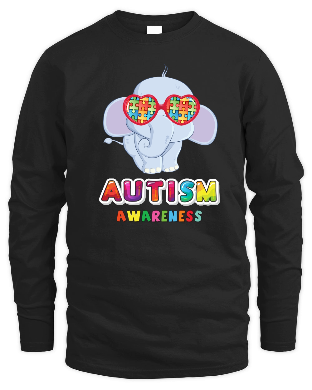 Autism Awareness Baby Elephant