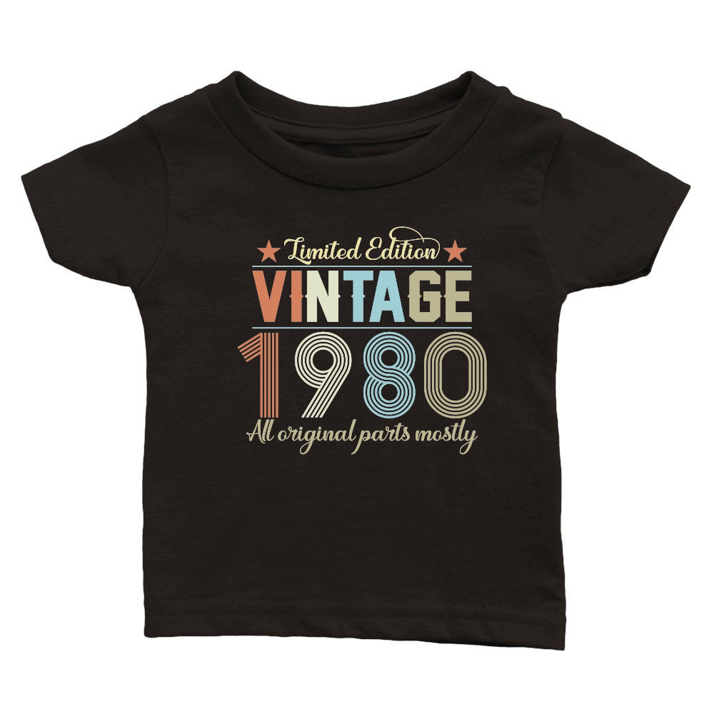 Birthday   Limited Edition Vintage 1980