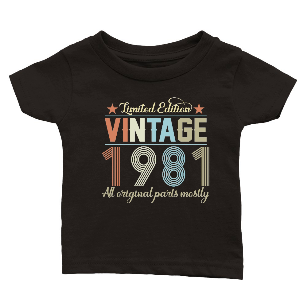 Birthday   Limited Edition Vintage 1981