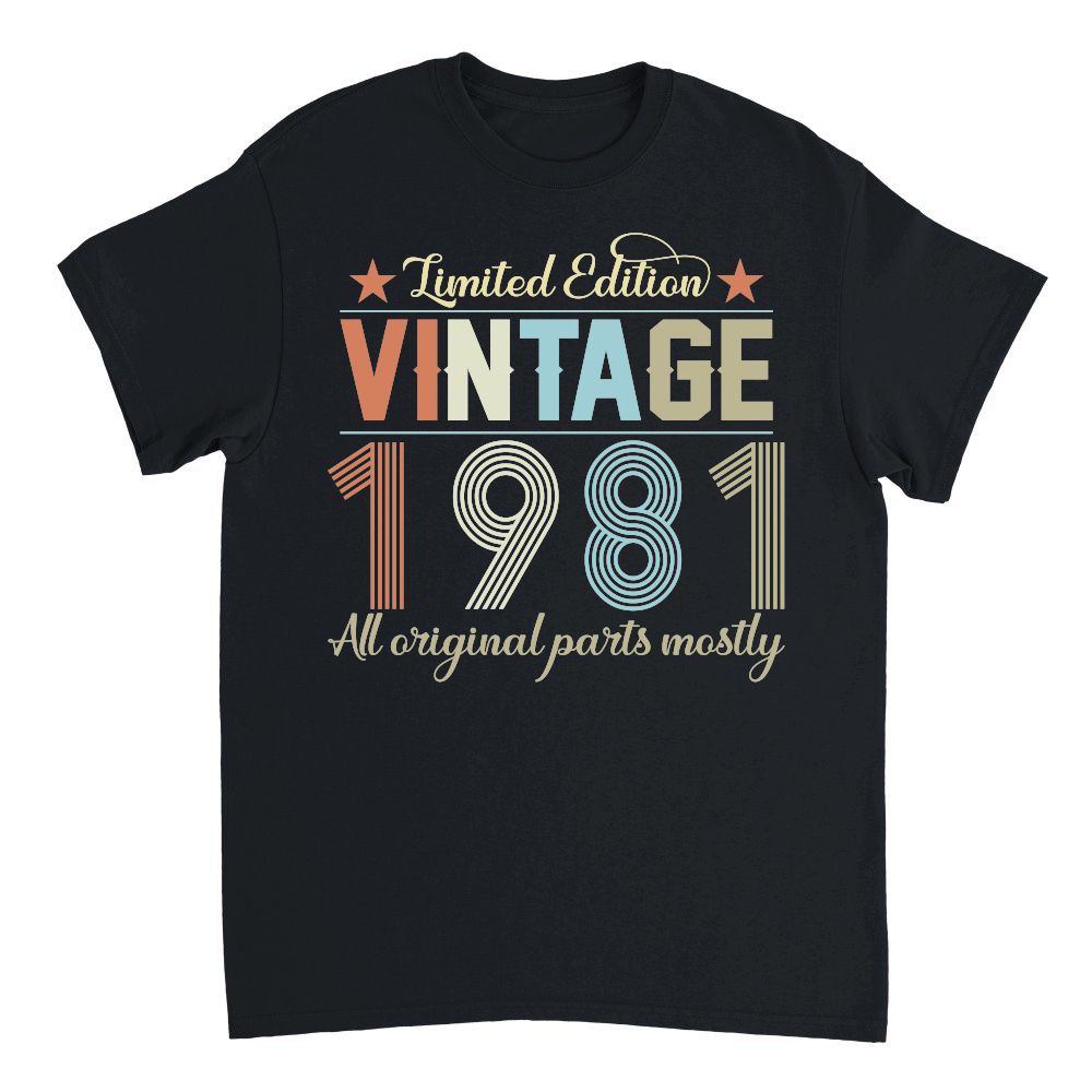 Birthday   Limited Edition Vintage 1981