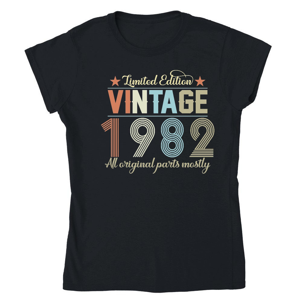 Birthday   Limited Edition Vintage 1982