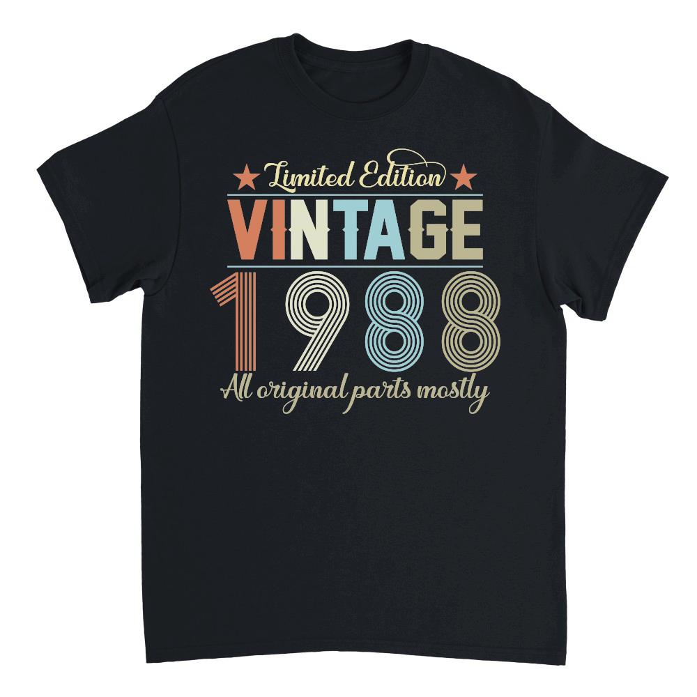 Birthday   Limited Edition Vintage 1988