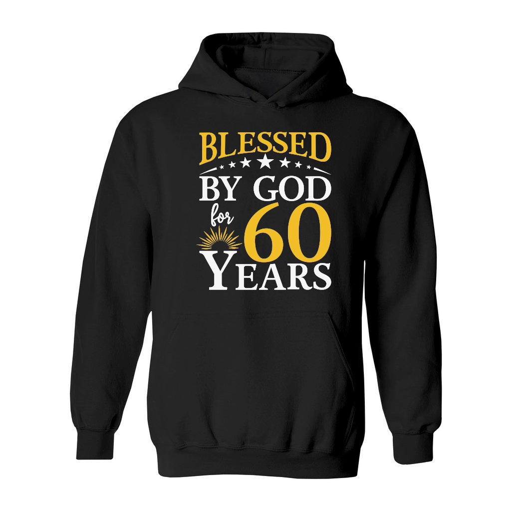 Blessed by god for 60 years   60th birthday