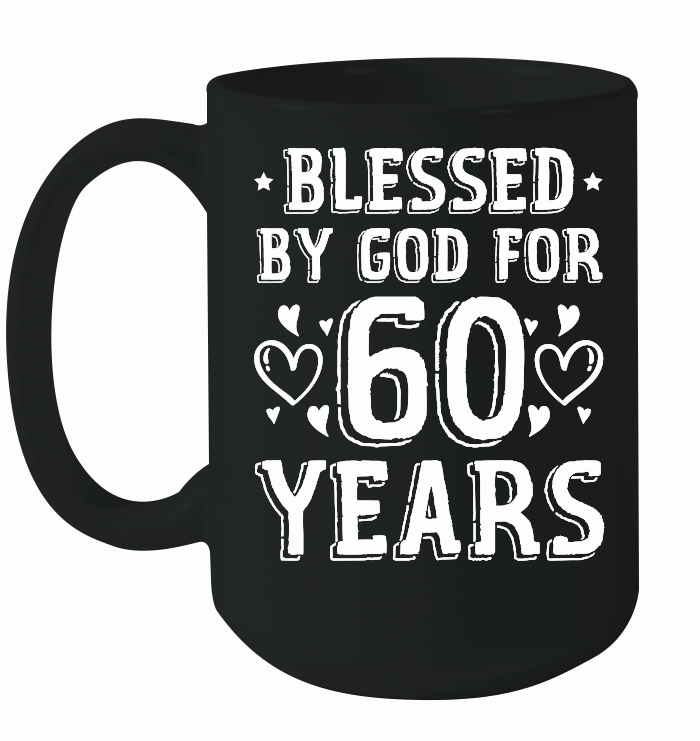 Blessed By God For 60 Years Birthday 2