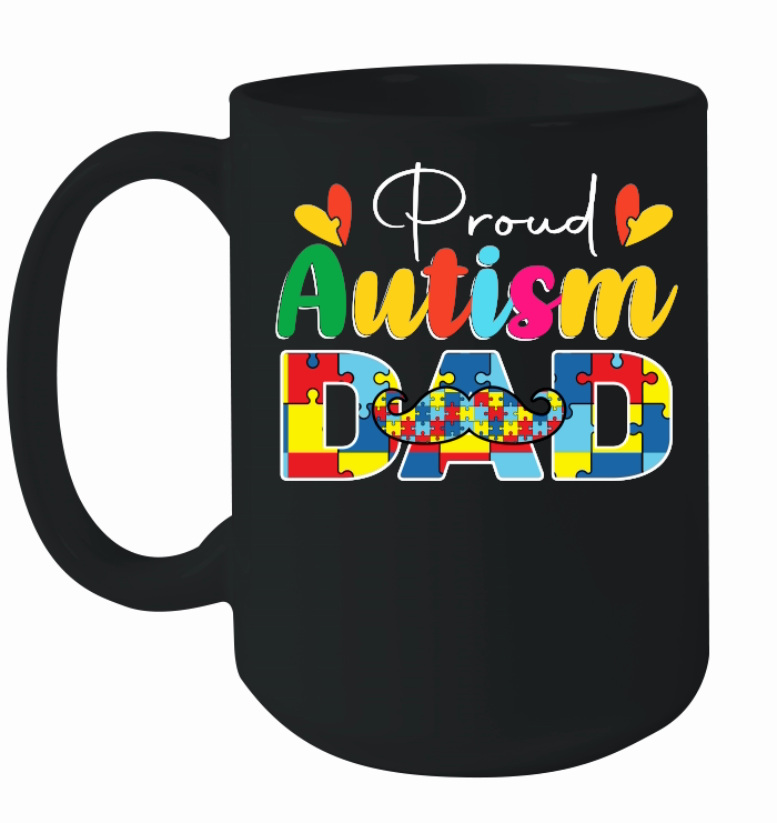 father day Autism   Proud Autism Dad