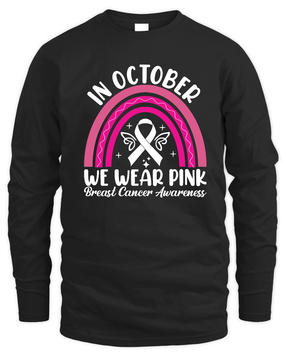 In October We Wear Pink Breast cancer Awareness