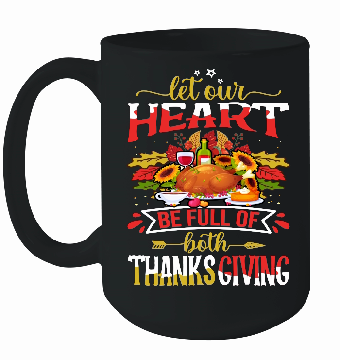 let our heart be full of both thanksgiving