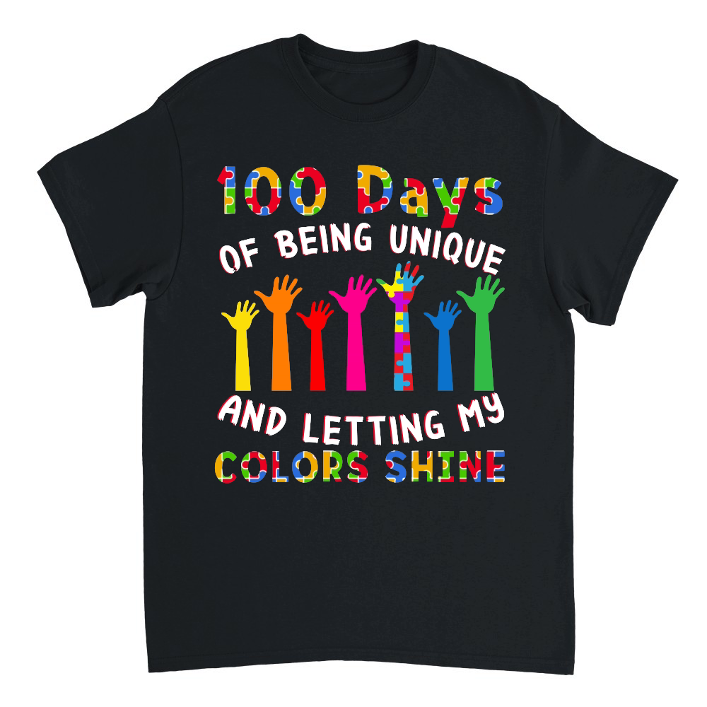 100 days of being unique and letting my colors shine