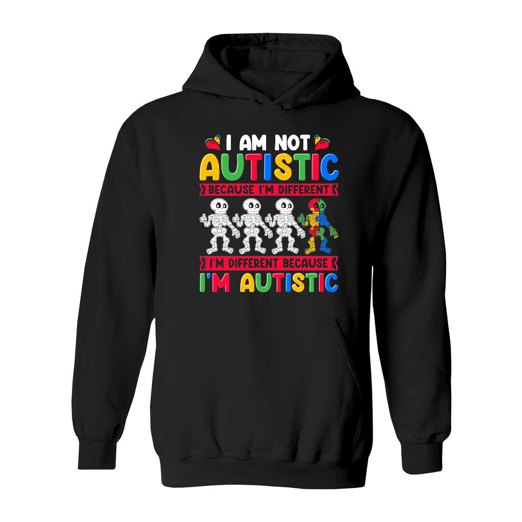 Autism Awareness   I am not autistic because i'm different