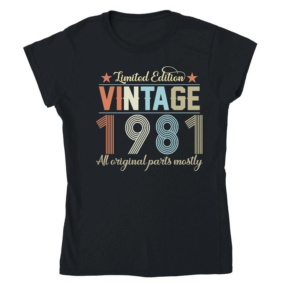 Birthday   Limited Edition Vintage 1981