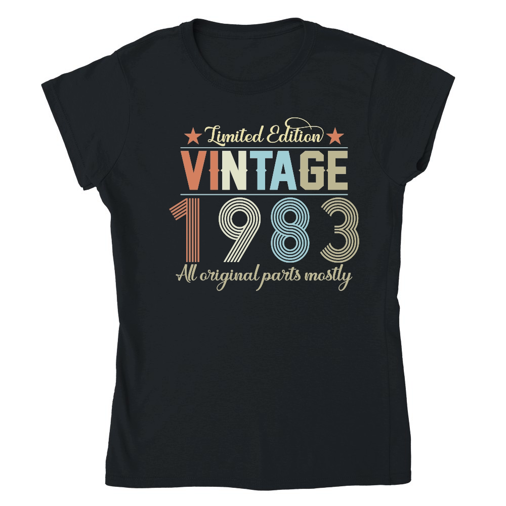 Birthday   Limited Edition Vintage 1983