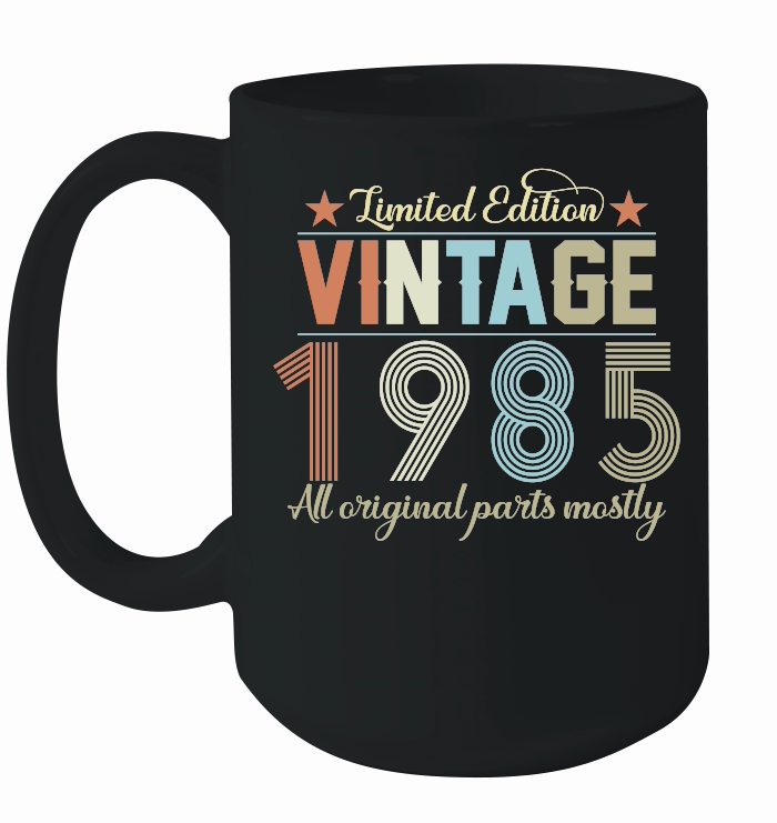 Birthday   Limited Edition Vintage 1985