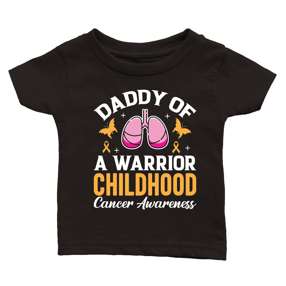 Daddy of a warrior Childhood cancer awareness