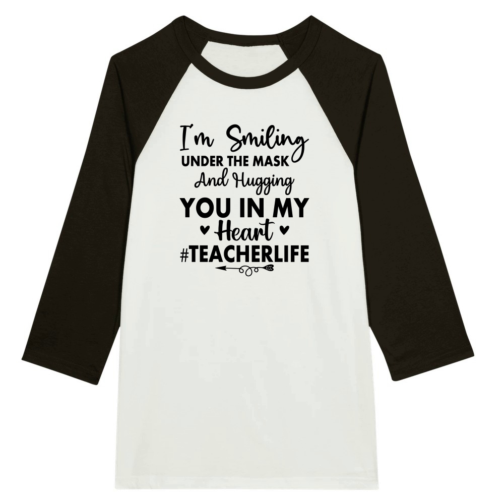 I'm Smiling Under The Mask And Hugging You in My Heart #Teacherlife 01