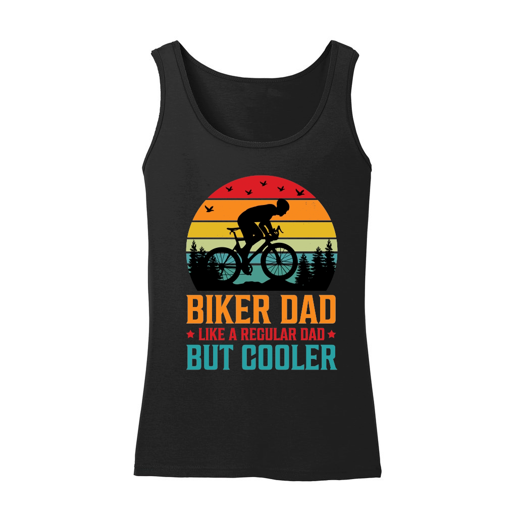 Biker Dad Like a Regular Dad But Cooler