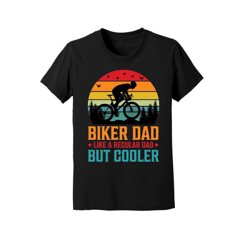 Biker Dad Like a Regular Dad But Cooler