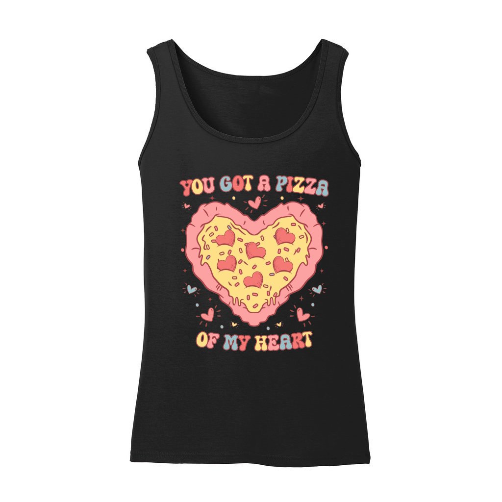 Retro Valentine Pizza  Sublimation